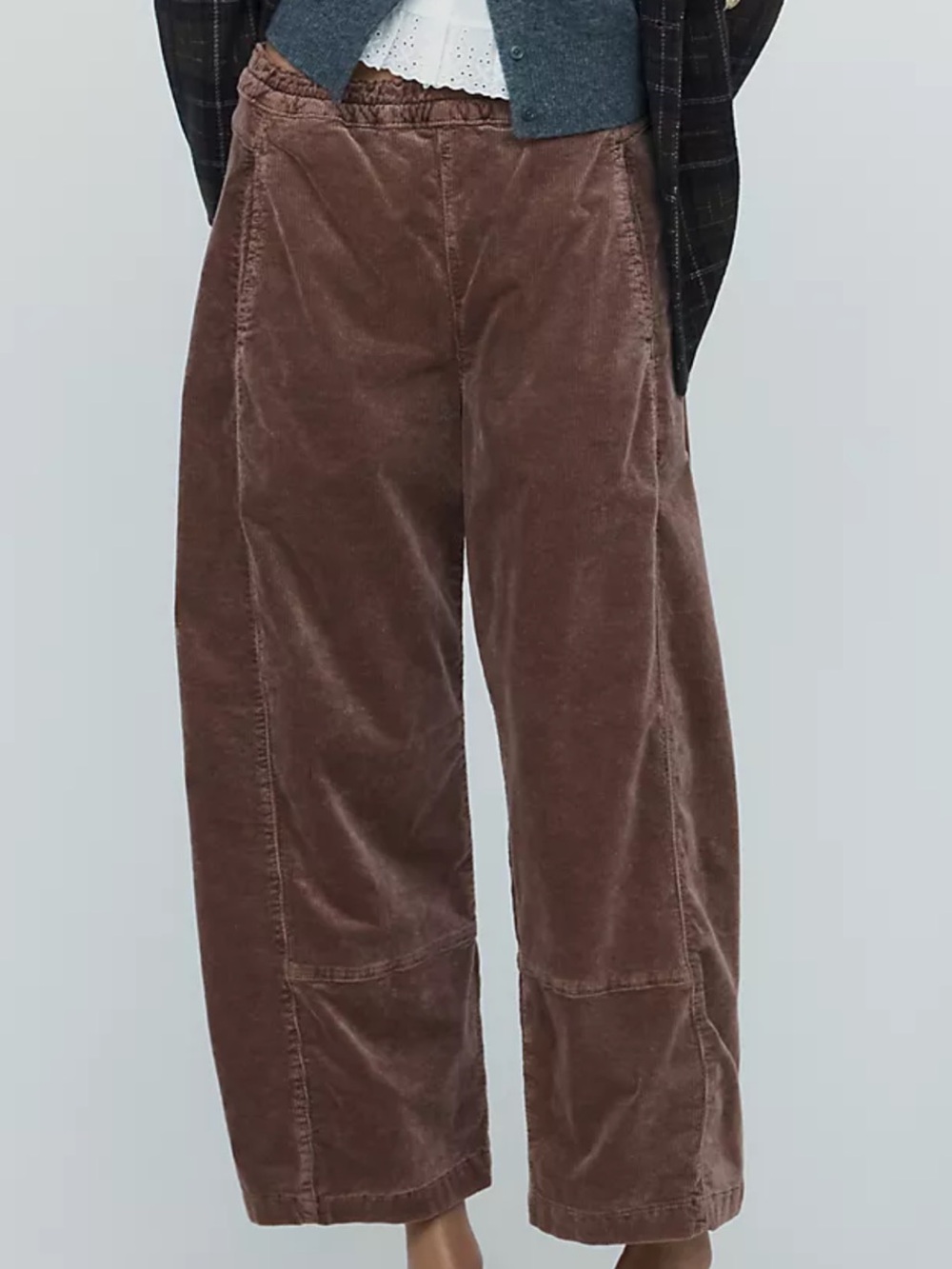 Anthropologie Ozzie relax corduroy -Pants light in Brown